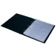 Névjegytartó, 400 db-os, gyűrűs, PANTA PLAST, fekete (INP361112F)