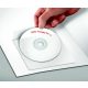 CD tartó zseb, öntapadó, 120x120 mm, PANTA PLAST (INP4070002)