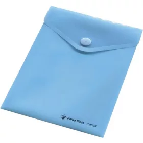   Irattartó tasak, A6, PP, patentos, 160 mikron, PANTA PLAST, pasztellkék (INP410005203)