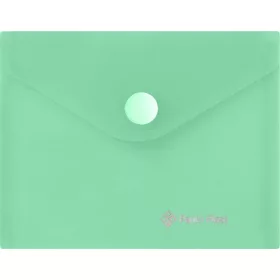   Irattartó tasak, A7, PP, patentos, 160 mikron, PANTA PLAST, pasztellzöld (INP410005304)