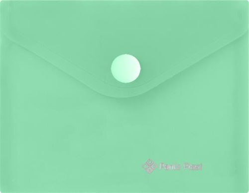 Irattartó tasak, A7, PP, patentos, 160 mikron, PANTA PLAST, pasztellzöld (INP410005304)