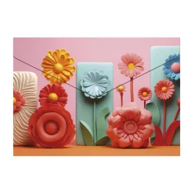   Irattartó tasak, A4 PP, patentos, 180 mikron, PANTA PLAST Modern Flowers (INP4106261)