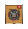 Puzzle, fa, A4, 100 darabos, PANTA PLAST Mandala Turtle (INP422000407)