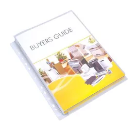   Katalógustartó genotherm, lefűzhető, A4, 180 mikron, PP, 25 mm, VICTORIA OFFICE (INV41216)