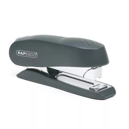 Tűzőgép, 24/6-8, 26/6-8, 50 lap, RAPESCO Luna Half-Strip, fekete (IR0238)
