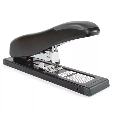 Tűzőgép, nagyteljesítményű, 923/6-13, 24/6-8, 100 lap, antibakteriális, RAPESCO ECO HD-100, fekete (IR1276)