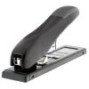 Tűzőgép, nagyteljesítményű, 923/6-13, 24/6-8, 100 lap, antibakteriális, RAPESCO ECO HD-100, fekete (IR1276)
