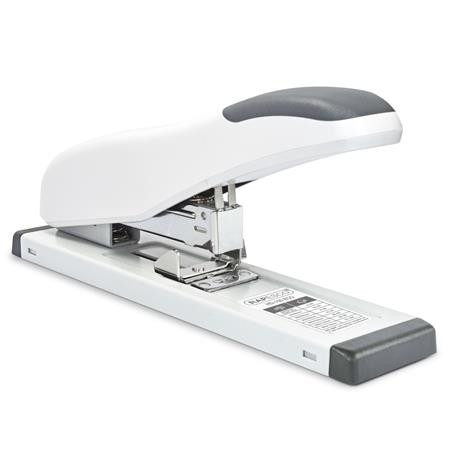 Tűzőgép, nagyteljesítményű, 923/6-13, 24/6-8, 100 lap, antibakteriális, RAPESCO ECO HD-100, fehér (IR1386)