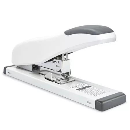 Tűzőgép, nagyteljesítményű, 923/6-13, 24/6-8, 100 lap, antibakteriális, RAPESCO ECO HD-100, fehér (IR1386)