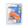 Tűzőgép, 24/6, 26/6, 12 lap, RAPESCO Bug Mini, narancs (IR1410)