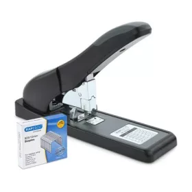   Tűzőgép, nagyteljesítményű, 923/6-17, 140 lap, RAPESCO ECO HD-140, fekete (IR1550)
