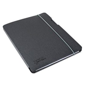   Konferencia mappa, A5, antibakteriális, PP, RAPESCO, fekete (IR1637F)