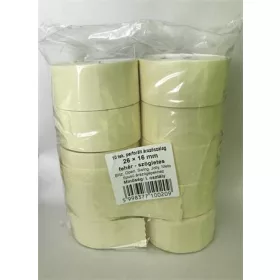 Árazószalag, 26x16 mm, fehér (IS2616F)