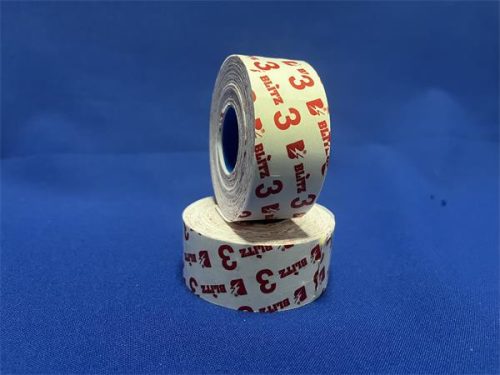 Árazószalag, 29x28 mm, fehér (IS2928F)