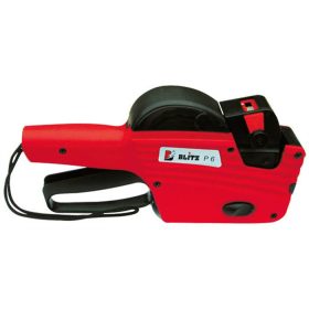 Árazógép, egysoros, 6 karakter, BLITZ P6 (ISBP6)