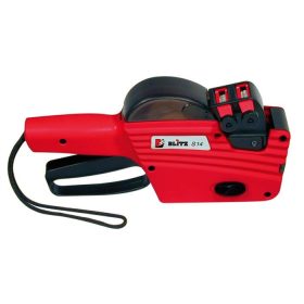 Árazógép, kétsoros, 8+6 karakter, BLITZ S14 (ISBS14)