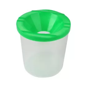   Ecsettál, műanyag, fedéllel, COOL BY VICTORIA, vegyes színek (ISCET)