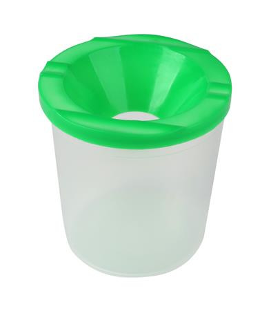 Ecsettál, műanyag, fedéllel, COOL BY VICTORIA, vegyes színek (ISCET)