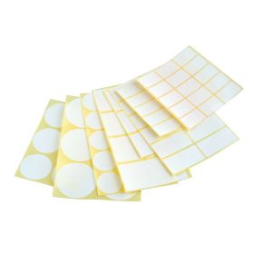   Etikett, köralakú, 50 mm átmérő, 60 etikett/csomag (ISCIK50)