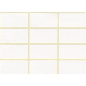 Etikett, 20x38 mm, 60 etikett/csomag (ISCIN2038)