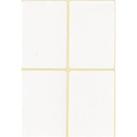 Etikett, 38x56 mm, 60 etikett/csomag (ISCIN3856)