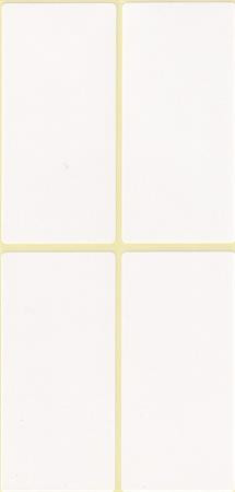 Etikett, 40x80 mm, 60 etikett/csomag (ISCIN4080)
