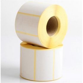 Etikett, vellum, 40×80 mm, 1 000 db/tekercs (ISCT4080V)