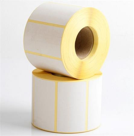 Etikett, vellum, 40×80 mm, 1 000 db/tekercs (ISCT4080V)