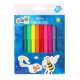 Filctoll készlet, 2 mm, COOL BY VICTORIA, 12 különböző szín (ISCWM12G)