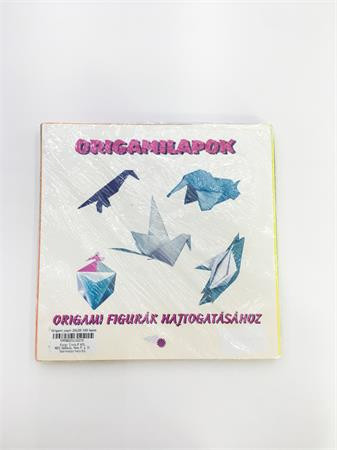 Origami papír, 20x20 cm, 100 lap (ISKE012)