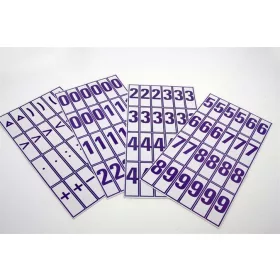 Szám és jelkártya II-IV. o. (ISKE031)