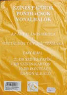 Színes papírok, pontrácsok 1.o. (ISKE034)