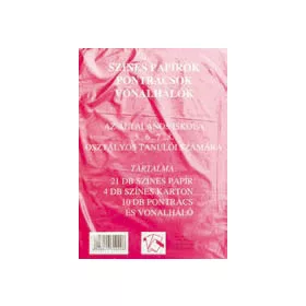 Színes papírok, pontrácsok 5-8. o. (ISKE036)