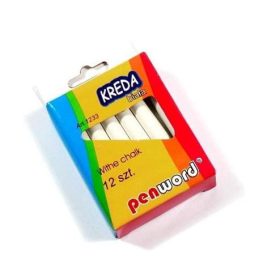 Táblakréta, kerek, SAKOTA, fehér (ISKE043)