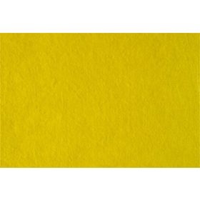 Filc anyag, puha, A4, citromsárga (ISKE054)