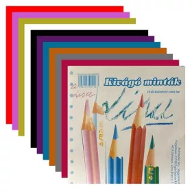 Kivágó minták, 14x14 cm, 10 lap (ISKE159)