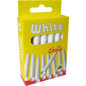 Táblakréta, kerek, fehér (ISKE163)