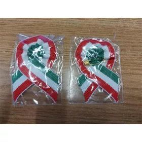 Kokárda, 3,5 cm, trikolor (ISKE193)