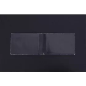   Diák- és igazolványtartó, 2 lapos, PVC, átlátszó (ISKE194)