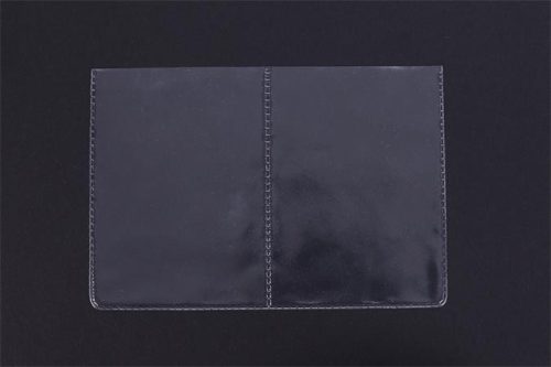Igazolványtartó, Jogosítvány-, Forgalmi engedély tok, PVC, átlátszó (ISKE197)