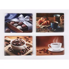   Diák- és igazolványtartó, fekvő, 6 betét lappal, mintás PVC, Többlapos, általános (ISKE208)