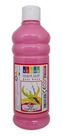 Tempera, 500 ml, Südor, pink (ISKETE165)