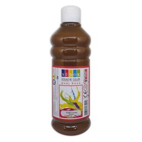 Tempera, 500 ml, Südor, barna (ISKETE170)