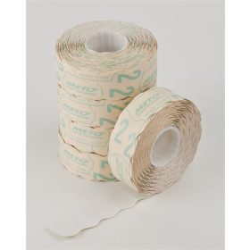 Árazógépszalag, 22x16 mm, METO, fehér (ISM16)