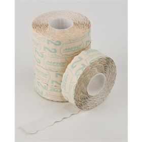 Árazógépszalag, 22x12 mm, METO, fehér (ISM22)