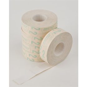 Árazógépszalag, 19x16 mm, METO, fehér (ISMKF)