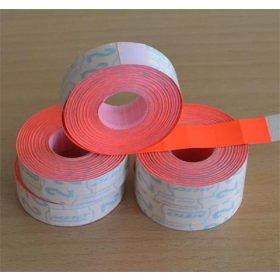 Árazógépszalag, 19x16 mm, METO, piros (ISMKP)