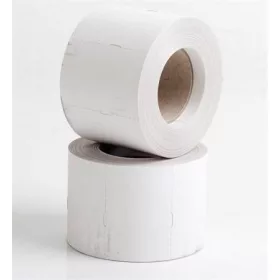   Polccímke, thermo, 38×55 mm, nem öntapadó, 600 db/tekercs, fehér (ISPC3855F)