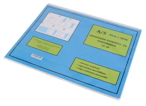 Öntapadó füzet- és könyvborító, 35x26 cm (ISTK3526)