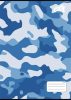 Füzet, tűzött, A4, kockás, 32 lap, COOL BY VICTORIA Camouflage, 87-32 (ISVFC101)